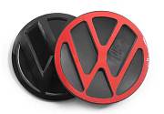 VW znak 100mm černý - zadní