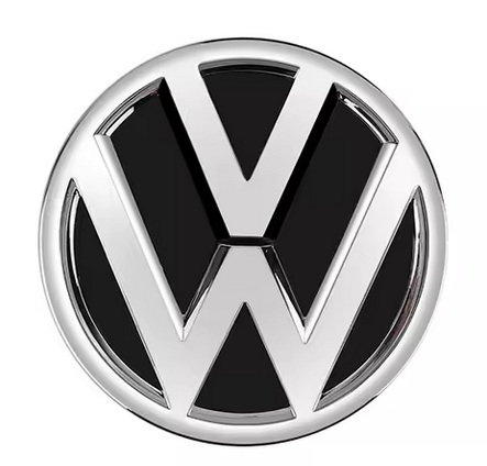 VW znak 130mm chrom - zadní