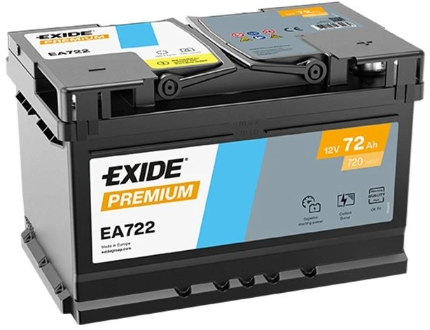 Autobaterie Exide Premium EA601 - 60Ah, 12V