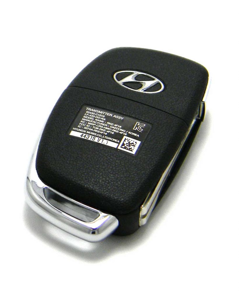 HYUNDAI znak - emblém na klíček oválný 16mm