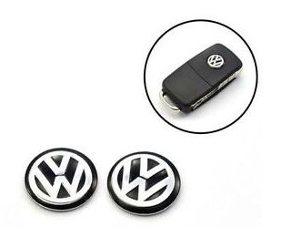 VW znak - emblém na klíček 12mm 3D