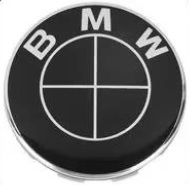 Středové krytky kol - pokličky pro B-M-V 60 černé