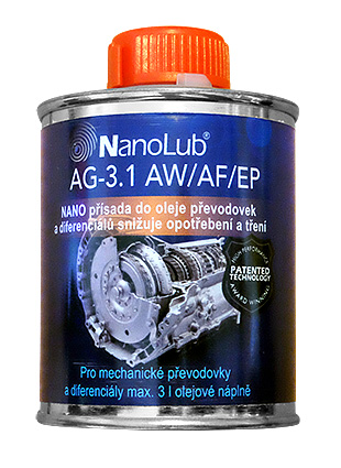 NanoLub® AG-3.1 AW/AF NANO přísada do převodového oleje 120ml
