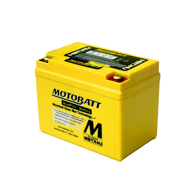 Motobaterie MOTOBATT 12V 4.7Ah 70A MBTX4U