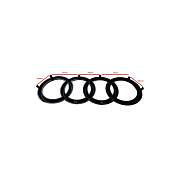 Znak AUDI chrom 275x95mm