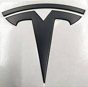 TESLA znak - emblem černá matná