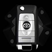 TOYOTA znak - emblém na klíček kulatý 14mm