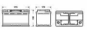 Autobaterie Exide START-STOP EFB EL800 - 80Ah, 12V