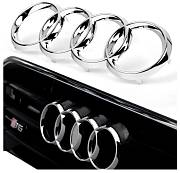 Znak AUDI chrom 275x95mm