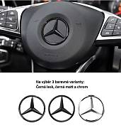 Mercedes emblém černý lesk 57mm