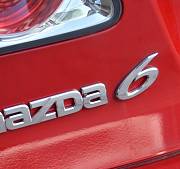 Nápis MAZDA 6 chromový