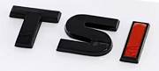 Nápis na kapotu TSI black+red malé