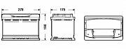 Autobaterie Exide START-STOP EFB EL700 - 70Ah, 12V