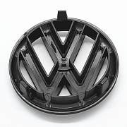VW znak 135mm - černý matný MK6