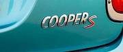 Nápis  COOPER S chrom ABS plast