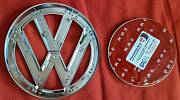 VW znak T6 177+130mm chrom - set 2 kusy