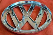 VW znak T6 177+130mm chrom - set 2 kusy