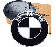 BMW znak - emblem 74mm černo-bílé