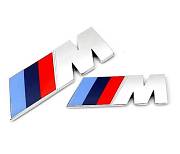 Samolepka M pro BMW chrom 72x27