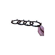 Znak AUDI černý lesk 315x111mm