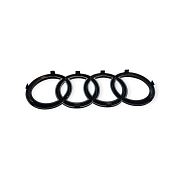 Znak AUDI černý lesk 273x95mm