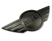 MINI emblém - znak 151x65 black matt