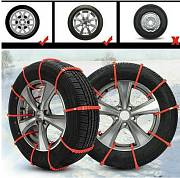 Plastové nouzové sněhové řetězy na pneumatiky  – 10 ks