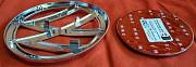VW znak T6 177+130mm chrom - set 2 kusy