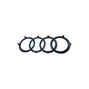 Znak AUDI černý lesk 315x111mm