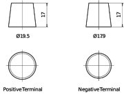 Autobaterie Exide Excell EB454 - 45Ah, 12V