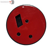 VW znak 100mm černý lesk