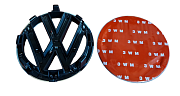 VW znak 135+130mm chrom - set 2 kusy