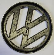 VW znak 110mm - černý MK6