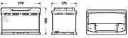 Autobaterie Exide START-STOP EFB EL700 - 70Ah, 12V