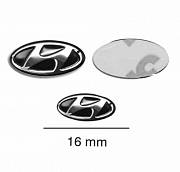 HYUNDAI znak - emblém na klíček oválný 16mm