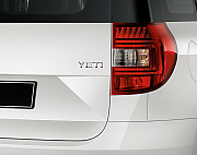 Nápis YETI chromový