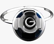 Mercedes emblém na přední kapotu - hvězda chrom