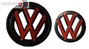 Krytka VW znaku/emblému Passat B6 black