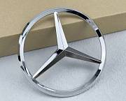 Mercedes emblém na zadní kapotu chrom 80mm