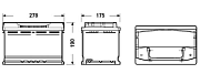 Autobaterie Exide Premium EA770 - 77Ah, 12V