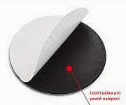 SEAT znak - emblem 56mm černý