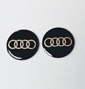 AUDI znak - emblém na klíček 14mm 3D