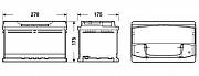 Autobaterie Exide Premium EA722 - 72Ah, 12V