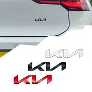 Nápis KIA new chrom 168x39