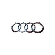Znak AUDI chrom 315x111mm