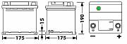 Autobaterie Exide Excell EB440 - 44Ah, 12V