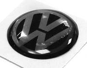VW znak - emblém na klíček 14mm 3D