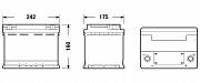 Autobaterie Exide START-STOP AGM EK600 - 60Ah, 12V