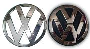 VW znak 115+117mm chrom MK4 - set 2 kusy
