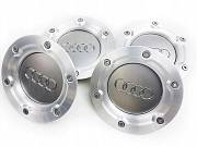 Středové krytky kol 4 kusy - pokličky pro Audi 146mm